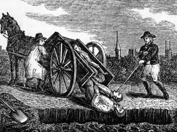 Victims of the Black Plague - Everett