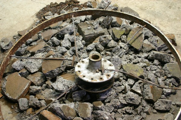 13 broken-concrete wheels 1147