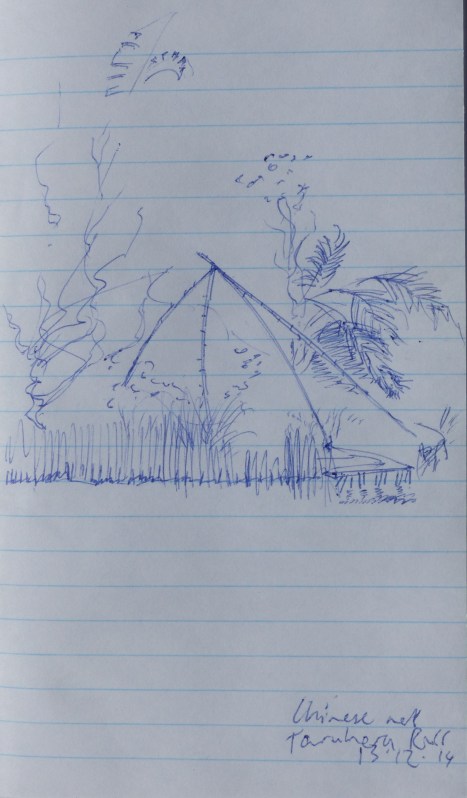 9. Chinese net, Taruheru River 13.12.14