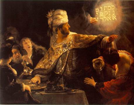 Rembrandt Belshazzar's Feast